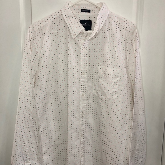 American Eagle Seriously Soft Button Down - Picture 1 of 7